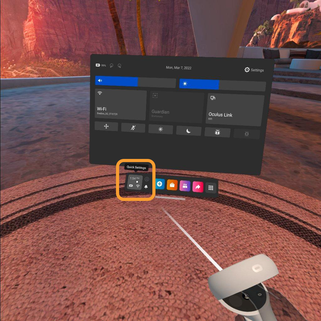 Enabling hand tracking