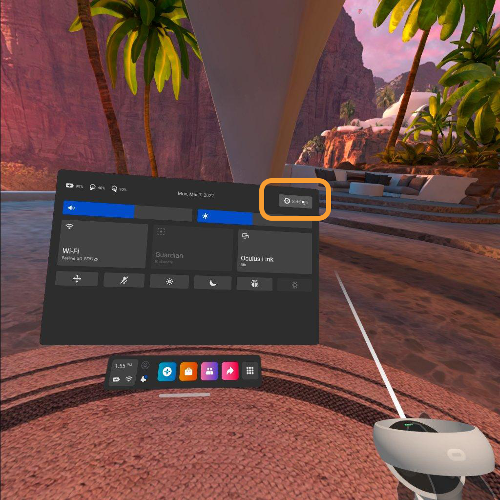 Enabling hand tracking